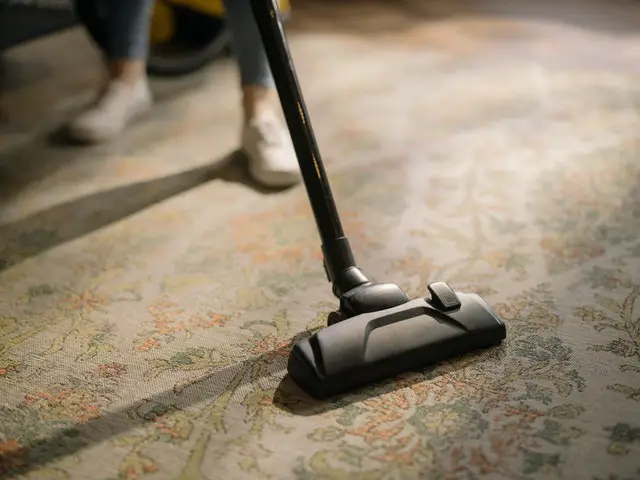 cleaning carpet vacuum