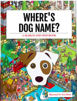 personalized dog book